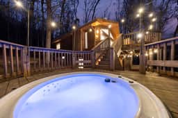 Forest Spa Retreat | Hot Tub, Sauna, Hike, Relax - Image 4